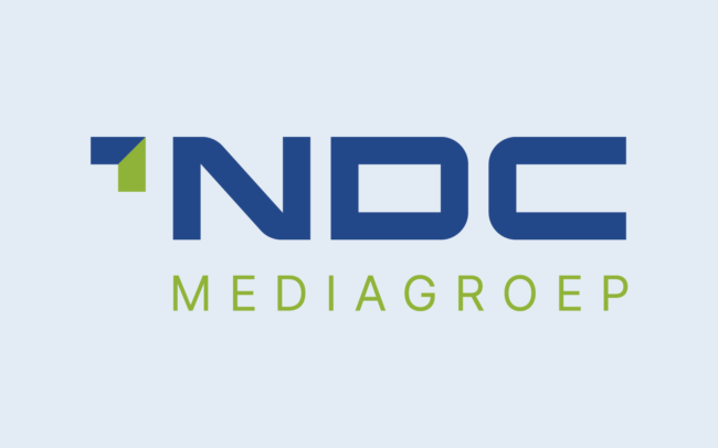 Concept logo ontwerp voor NDC mediagroep