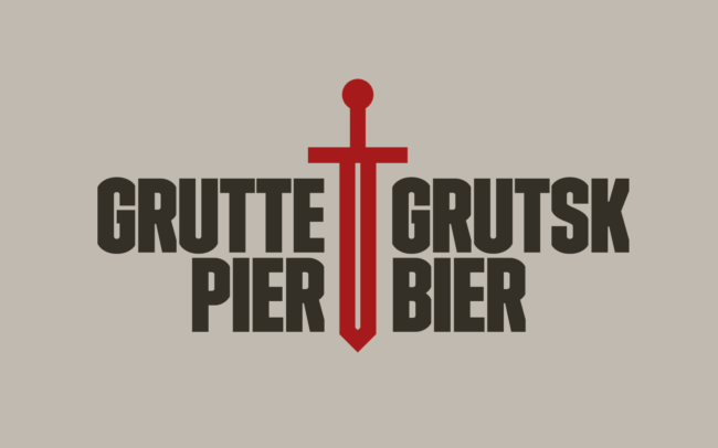 Concept logo ontwerp voor Grutte Pier