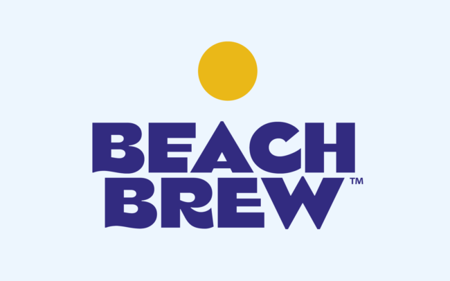 Concept logo ontwerp voor Beach Brew