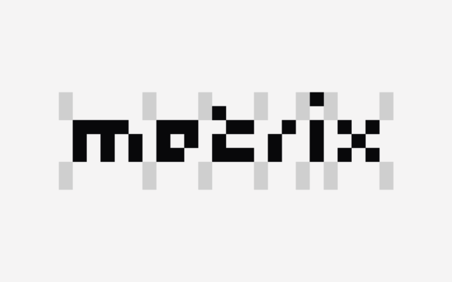 Concept logo ontwerp voor Metrix